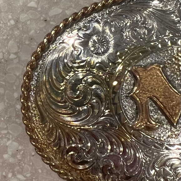 Vtg Montana Silversmiths Buckle - Picture 2 of 4